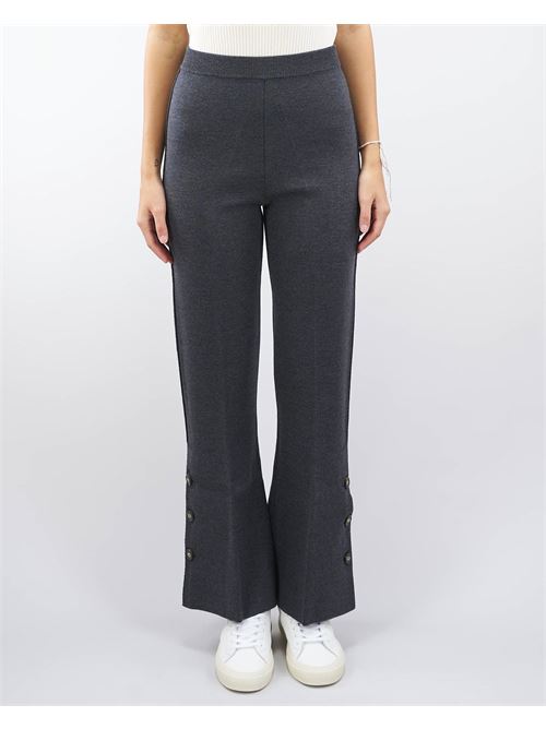 Knitted trousers in pure wool yarn Twinset TWIN SET | Pants | TT324112030